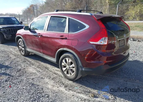 2014 Honda Cr-V Ex-L from USA, damaged, VIN 5J6RM4H71EL030807